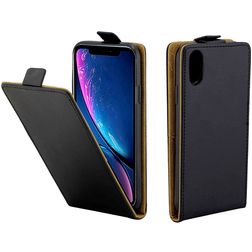 Mobigear Business iPhone XR Funda con tapa - Negro