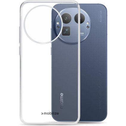 Mobilize Gelly Transparente Realme GT 8 Pro TPU flexible Carcasa - Transparente