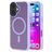 Mobiparts Hardcover iPhone 17 MagSafe Plástico rígido Capa traseira - Satin Lila