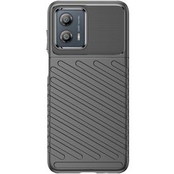 Mobigear Groove Motorola Moto G53 5G Flexible TPU Back cover - Black