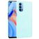 Mobigear Croco OPPO Reno 4 Kova Suojakuori - Turkoosi
