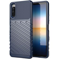 Mobigear Groove Sony Xperia 10 III Flexible TPU Back cover - Blue