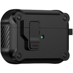 Mobigear Armor Clip Apple AirPods Pro 2 Suojakotelo - Musta