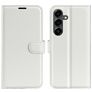 Mobigear Classic Samsung Galaxy S25 FE Plånboksfodral med sedelfack - Vit