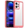 Mobigear Crystal Xiaomi Redmi Note 12 Hardcase Back cover - Trasparente / Rosso