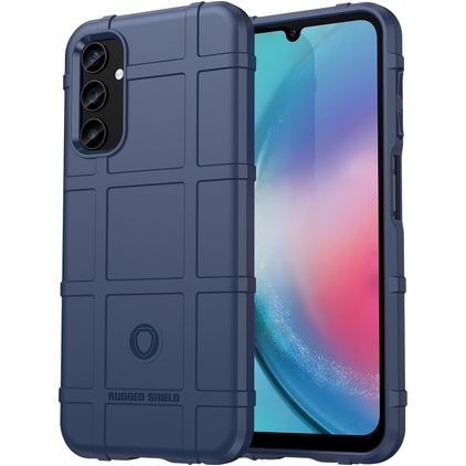 Mobigear Rugged Shield Samsung Galaxy S23 FE TPU flessibile Back cover Antiurto - Blu