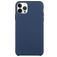 Mobigear Rubber Touch iPhone 15 Pro Max Silicone Back cover - Dark Blue