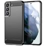 Mobigear Brushed Slim Samsung Galaxy S23 Flexibel TPU Skal - Svart