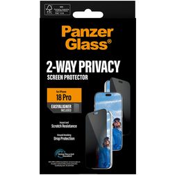 PanzerGlass Ultra Wide Fit iPhone 18 Pro Tempered Glass Screen Protector Privacy - Case Friendly + Installation Frame