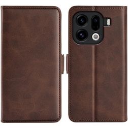 Mobigear Slim Magnet OPPO Find X9 Pro Funda tipo libro Cartera - Marrón