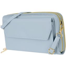 Antonio Fonzo Crossbody Clutch Torebka na telefon - Large - Niebieski
