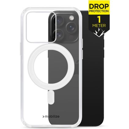 Mobilize Naked Protection Trasparente iPhone 16 Pro Max MagSafe Hardcase Back cover Antiurto - Trasparente