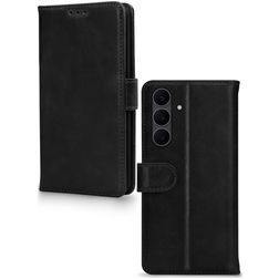 Mobilize Premium Gelly Samsung Galaxy S25 FE Funda tipo libro Cartera - Negro