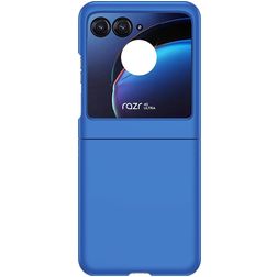 Mobigear Colors Motorola Razr 40 Ultra Funda Plástico rígido Carcasa - Azul oscuro