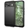 Mobigear Brushed Slim Google Pixel 8a Fleksibel TPU Bagsidecover - Sort