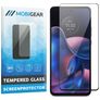 Mobigear Premium Motorola Edge (2022) Cristal templado Protector de pantalla - Compatible con fundas - Negro