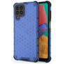 Mobigear Honeycomb Samsung Galaxy M33 Kova Suojakuori Iskunkestävä - Sininen