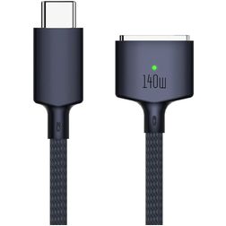 Mobigear Nylon Braided USB-C to Apple MagSafe 3 Cable 2 Meter - Blue