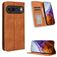 Mobigear Sensation Google Pixel 9 Wallet case - Brown