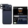 PanzerGlass FENDER iPhone 17 Pro Aluminium Kameraskydd - Skalvänligt - Deep Blue