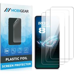 Mobigear ASUS ROG Phone 8 Skærmbeskytter Folie - Case Friendly (3-pak)
