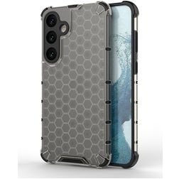 Mobigear Honeycomb Samsung Galaxy S24 Plus Plástico rígido Capa traseira Antichoque - Preto