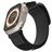 Mobigear Outdoor Pasek Nylon do Apple Watch Rzep - 42/41/40/38 mm - Czarny