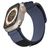 Mobigear Outdoor Pasek Nylon do Apple Watch Rzep - 42/41/40/38 mm - Ciemnoniebieski