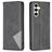 Mobigear Rhombus Slim Samsung Galaxy S23 FE Funda tipo libro - Negro
