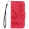 Mobigear Butterfly Samsung Galaxy S8 Capa livro Carteira - Vermelho
