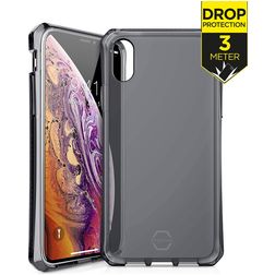 ITSKINS SpectrumClear iPhone X TPU flexível Capa traseira Antichoque - Preto