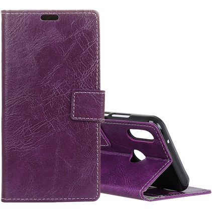 Mobigear Basic Xiaomi Mi 8 SE Funda tipo libro Cartera - Morado