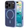 Mobiparts Hardcover iPhone 17 Pro MagSafe Plástico rígido Capa traseira - Satin Light Blue