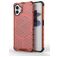 Mobigear Honeycomb Nothing Phone (2) Fodral Hårdplast Skal Stötsäkert - Röd