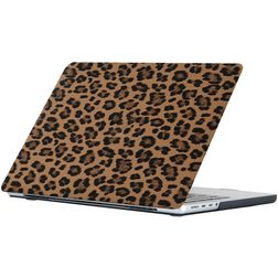 Mobigear Hardshell MacBook Pro 16 pollici (2021-2026) Cover rigida per MacBook - Marrone - Modello A2485 / A2780 / A2991 / A3186 / A3428 / A3429