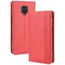 Mobigear Sensation Xiaomi Redmi Note 9 Pro Wallet case - Red