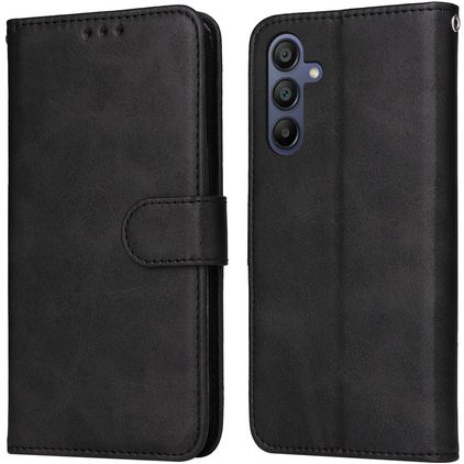 Mobigear Wallet Samsung Galaxy A16 Plånboksfodral med sedelfack - Svart