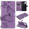 Mobigear Butterfly OPPO A53 Funda tipo libro Cartera - Morado