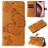 Mobigear Butterfly iPhone 16 Pro Wallet case - Cognac