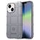 Mobigear Rugged Shield iPhone 14 Plus Flexibilní TPU Zadní kryt odolný proti nárazům - Šedá