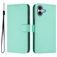 Mobigear Urban Wallet iPhone 16 Plus Etui z klapką typu portfel - Zielony