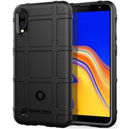 Mobigear Rugged Shield Xiaomi Redmi 9A TPU flexível Capa traseira Antichoque - Preto