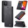 CaseMe 013 iPhone 11 Wallet case - Black