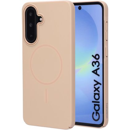 Mobiparts Slim Line Samsung Galaxy A36 MagSafe Fodral Hårdplast Skal - Dune Sand