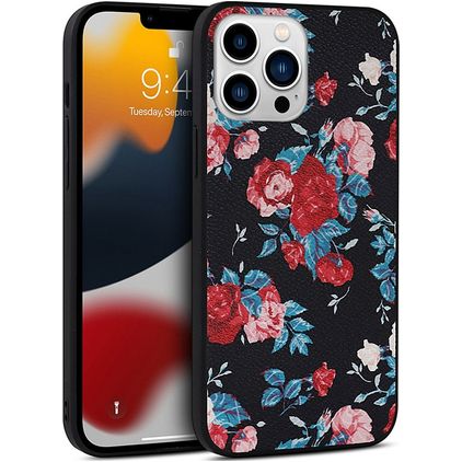 Mobigear Flowers iPhone 14 Plus Hard Case Back cover - Model 2