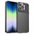 Mobigear Groove iPhone 14 Pro TPU flexível Capa traseira - Preto