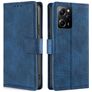 Mobigear Croco POCO X5 Pro Funda tipo libro Cartera - Azul