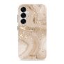 MIO Samsung Galaxy S25 MagSafe Hard Case Back cover - Gold Marble