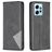 Mobigear Rhombus Slim Xiaomi Redmi Note 12 Pungetui - Sort