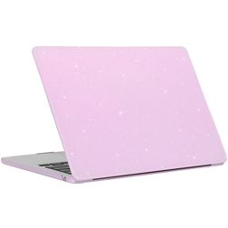 Mobigear Sparkling Cream MacBook Air 13 pollici (2022-2026) Cover rigida per MacBook - Viola - Modello A2681 / A3113 / A3240 / A3449